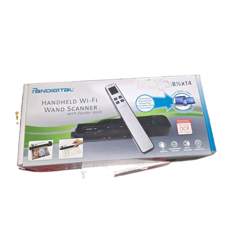 Pandigital Handheld Wi-Fi Wand Scanner